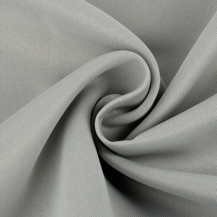 Серая штора