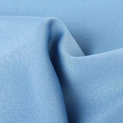 Голубая штора